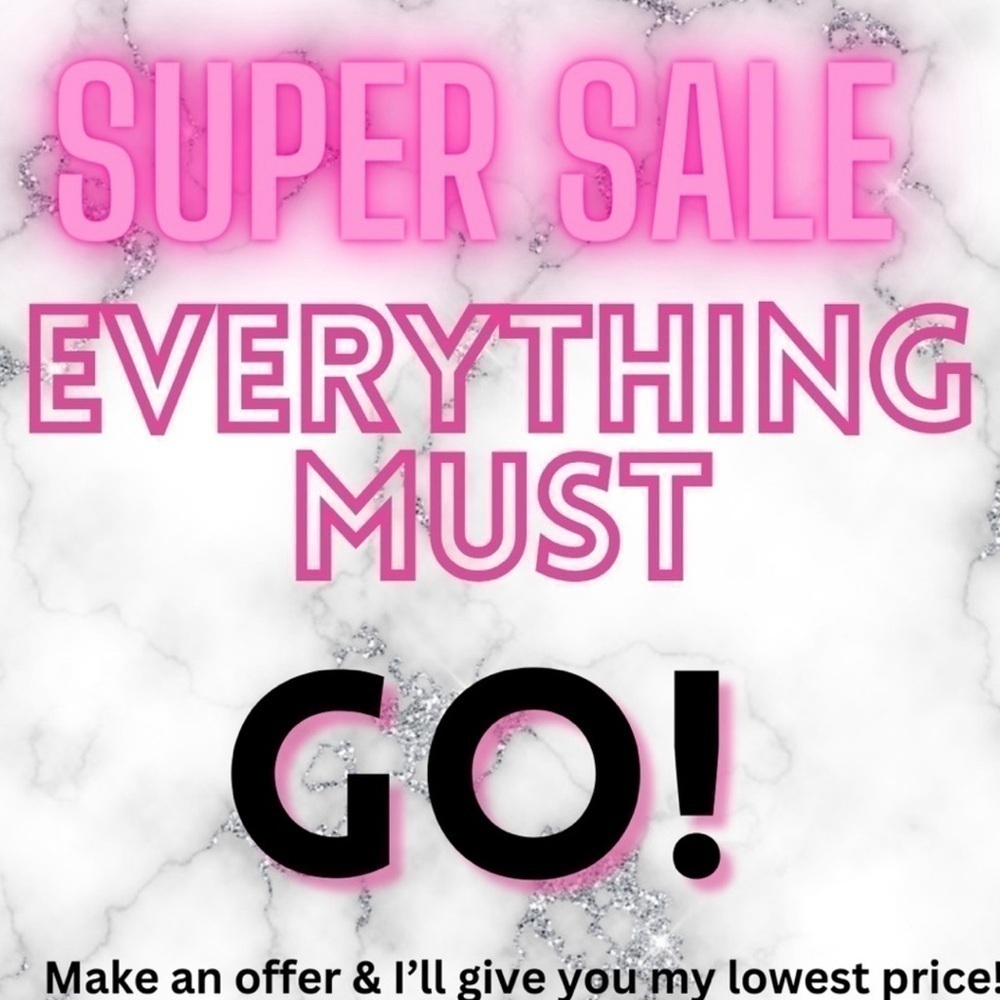 Making room for new items :)